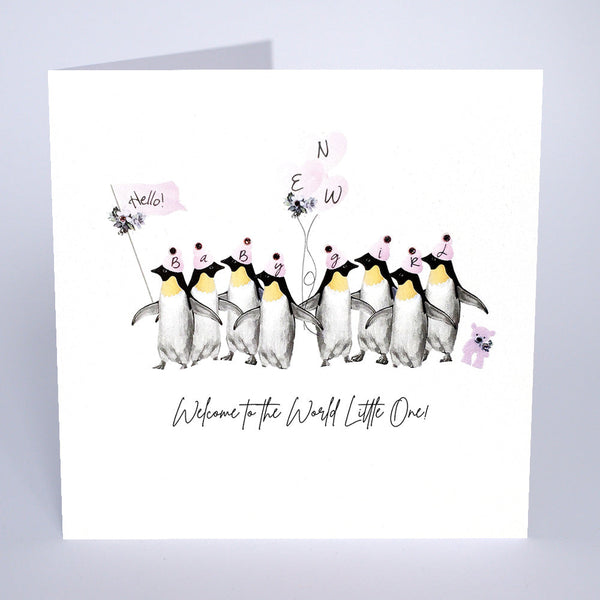 New Baby Girl (Penguins)