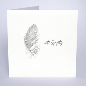 With Sympathy (Feather)