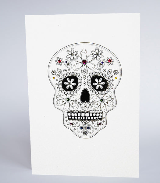Mexican Calavera : Always live in the moment