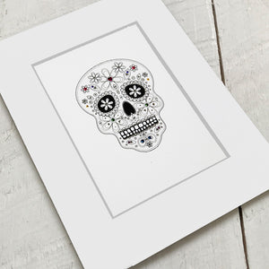 Mexican Calavera : Always live in the moment