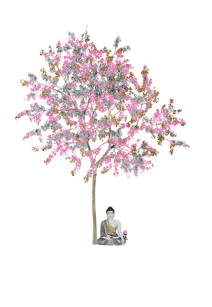 Buddha with Tree