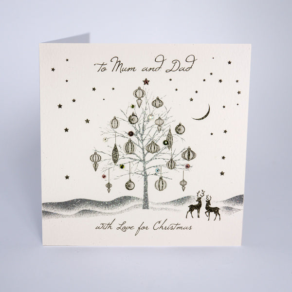 To Mum And Dad With Love At Christmas
