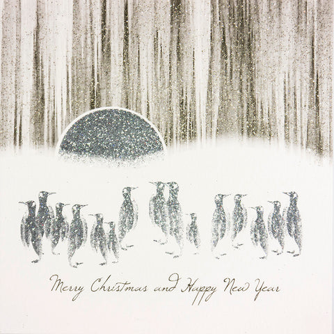 Merry Christmas And A Happy New Year (Penguins)