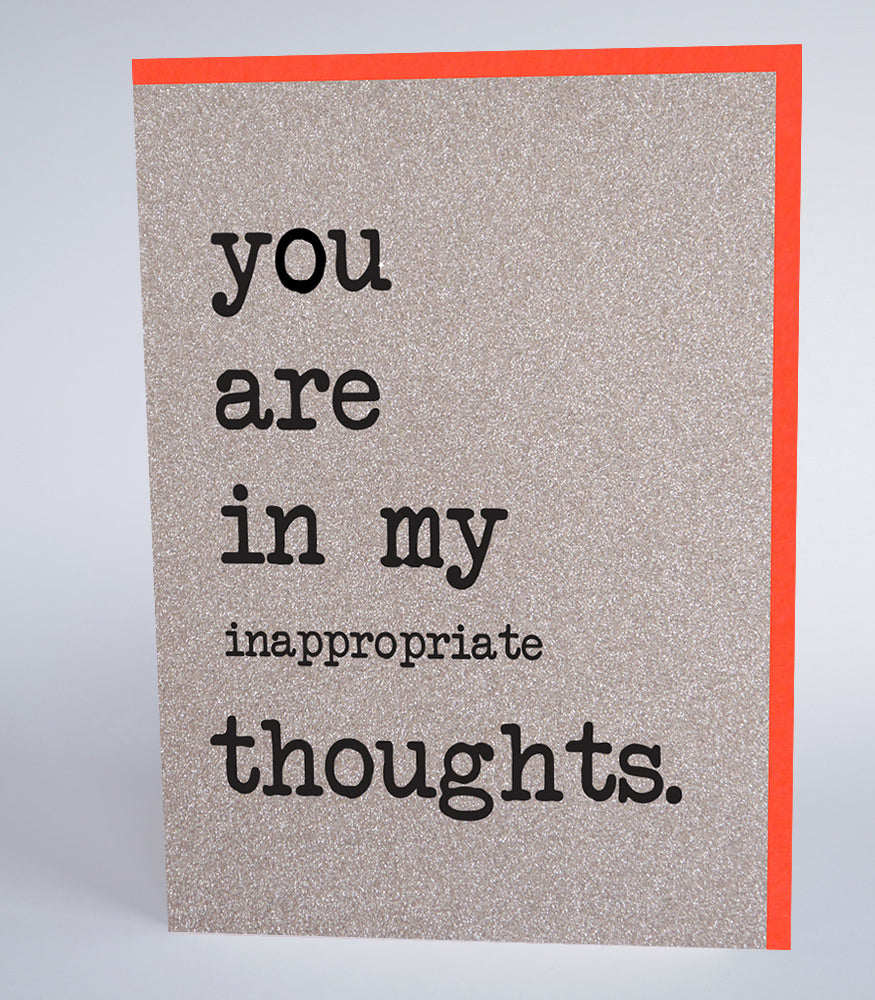 You Are In My Inappropriate Thoughts