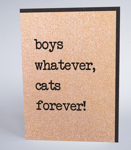 Boys Whatever, Cats Forever!