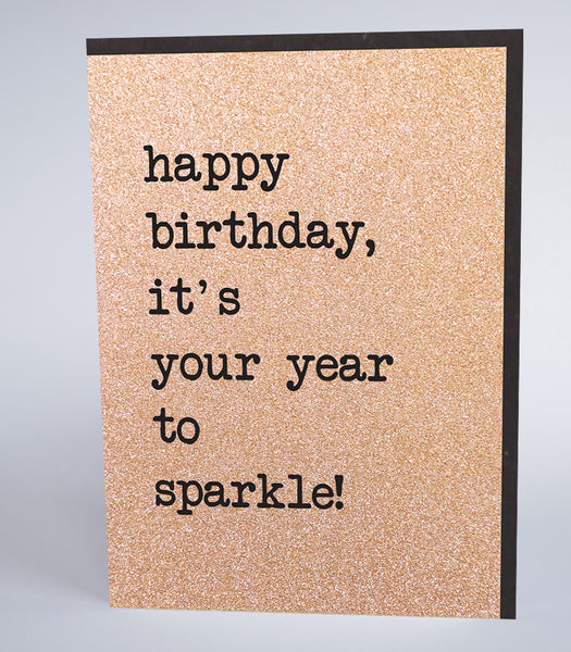 ...It's Your Year To Sparkle!