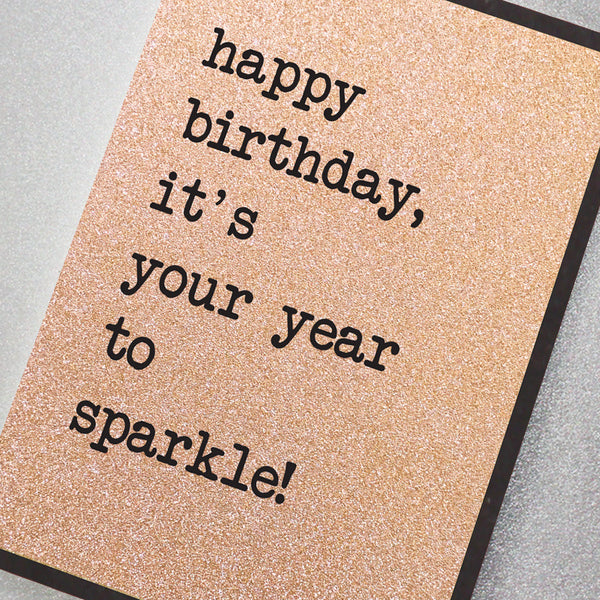 ...It's Your Year To Sparkle!