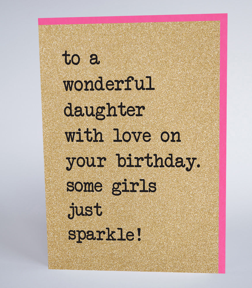 To a Wonderful Daughter With Love on Your Birthday