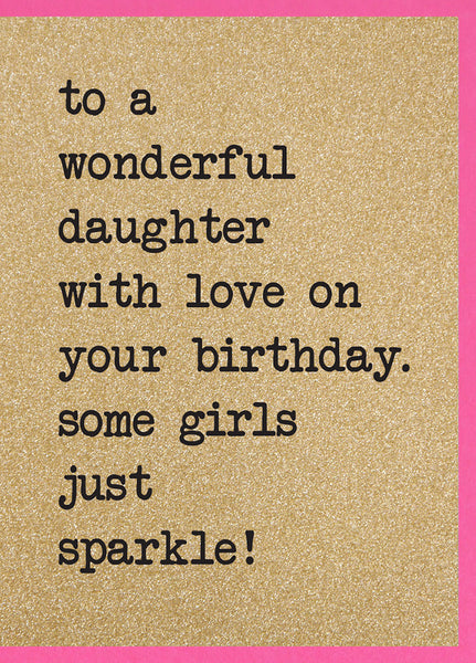 To a Wonderful Daughter With Love on Your Birthday