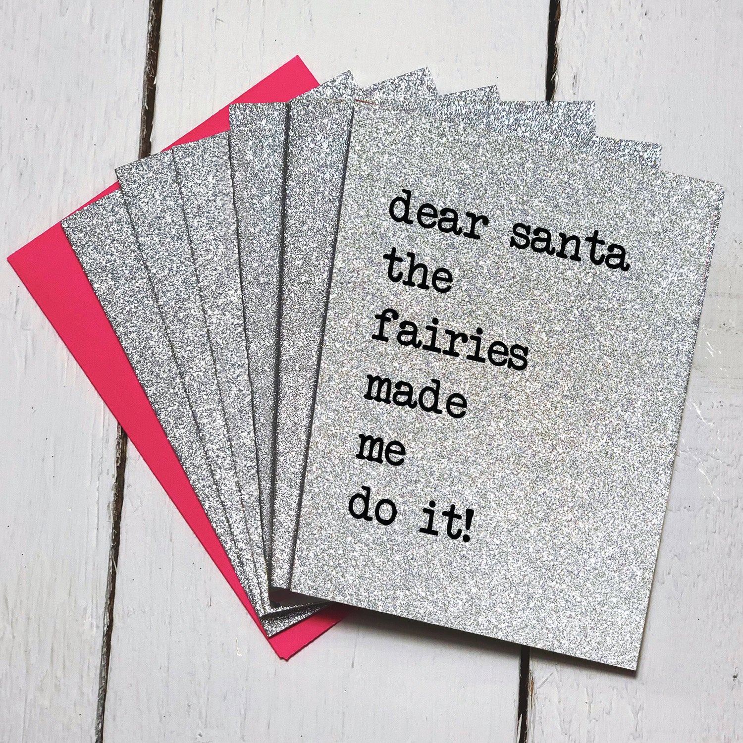 Dear Santa ~The Fairies Made Me Do It / All I Want for Christmas is a Unicorn