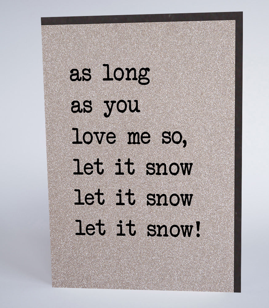 Let It Snow, Let It Snow, Let It Snow!