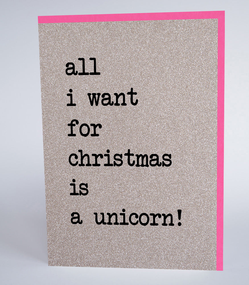 All I Want For Christmas is a Unicorn