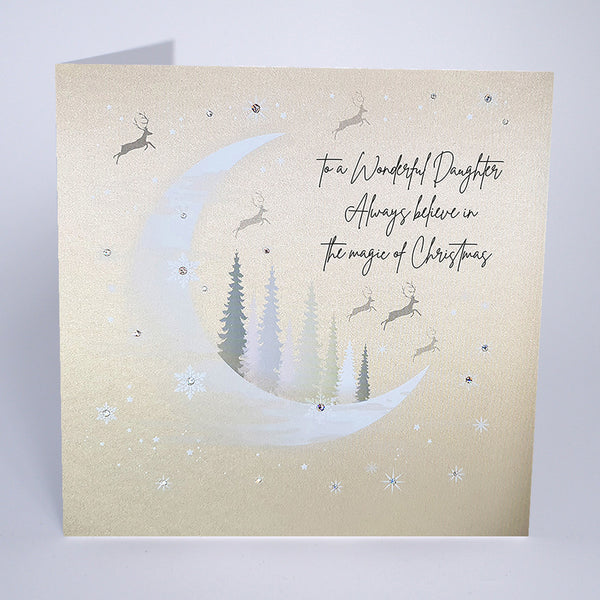 To a Wonderful Daughter Always Believe in the Magic of Christmas