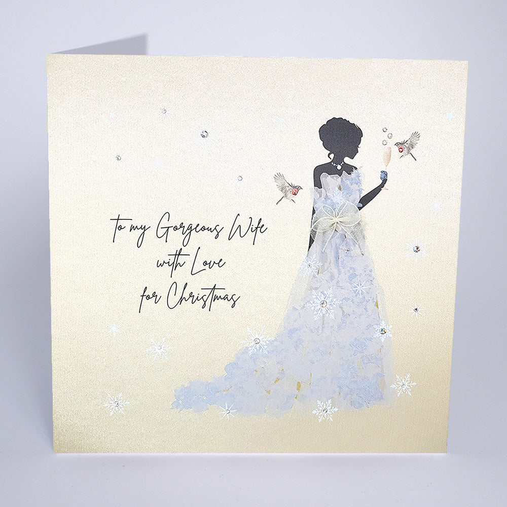 To My Gorgeous Wife With Love for Christmas