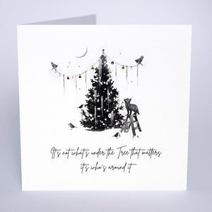 It's not what's under the tree that matters, it's who's around it
