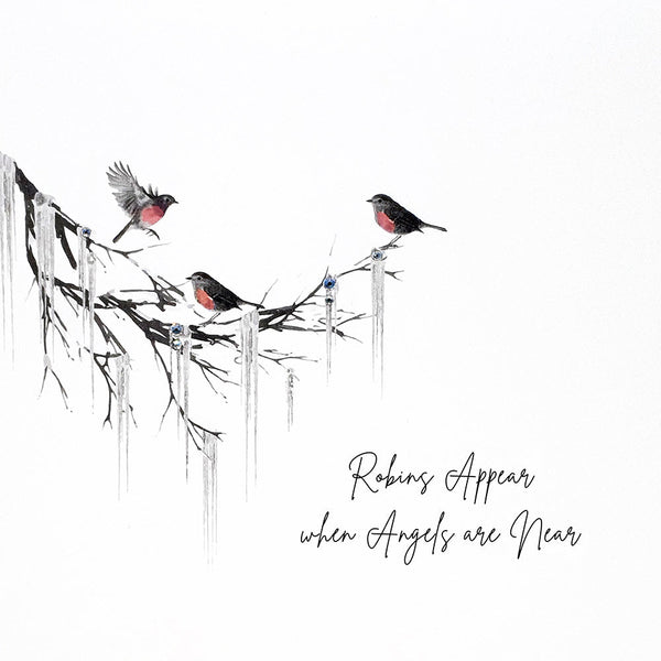 Robins Appear when Angels are Near