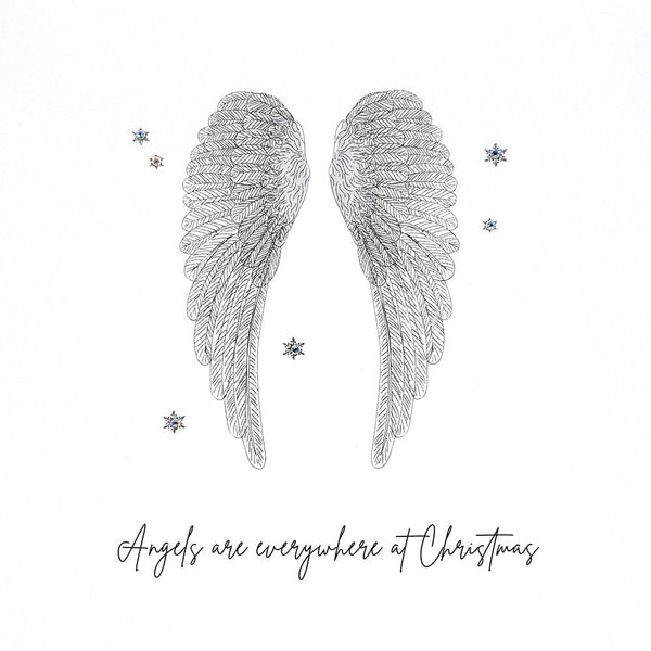 Angels are everywhere at Christmas