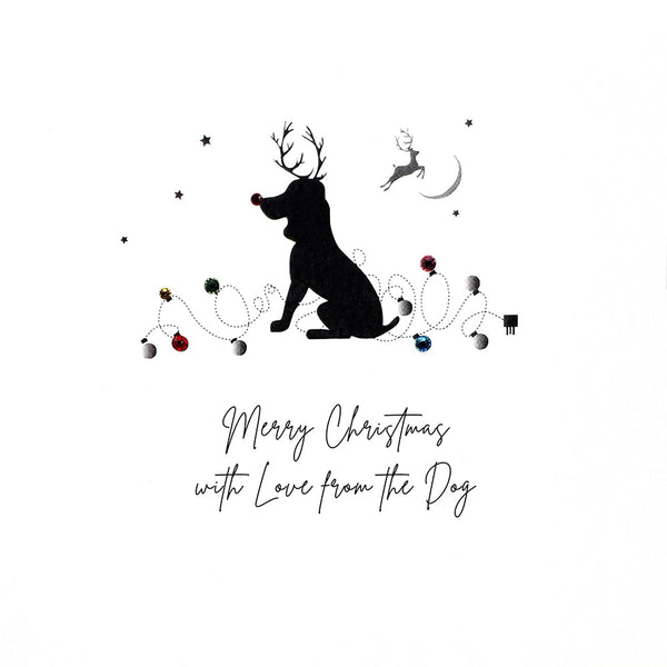 Merry Christmas with Love From the Dog