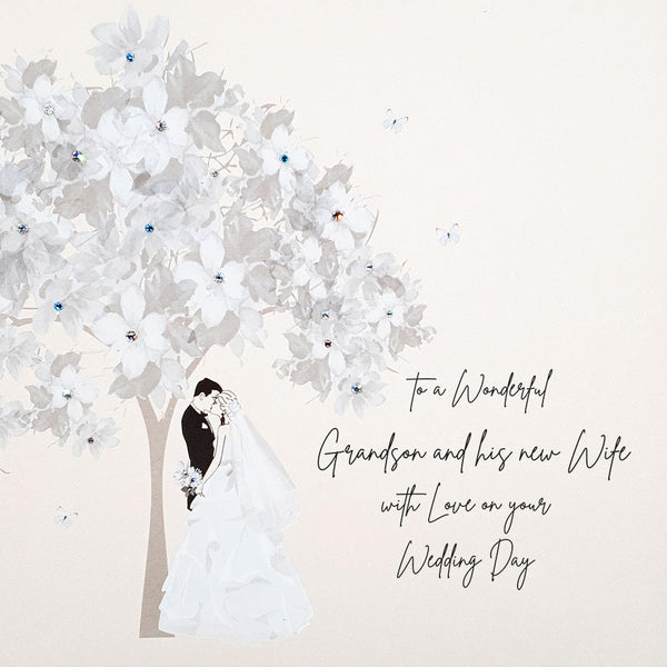 To a Wonderful Grandson and his new Wife
