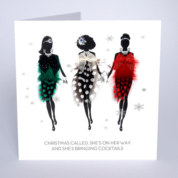 Christmas Called, She's On Her Way...