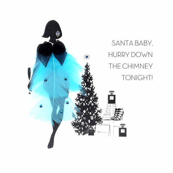 Santa Baby, Hurry Down The Chimney Tonight