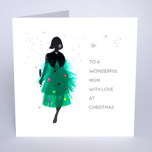 To a Fabulous Mum With Love At Christmas