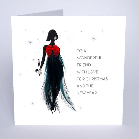 To a Wonderful Friend With Love For Christmas
