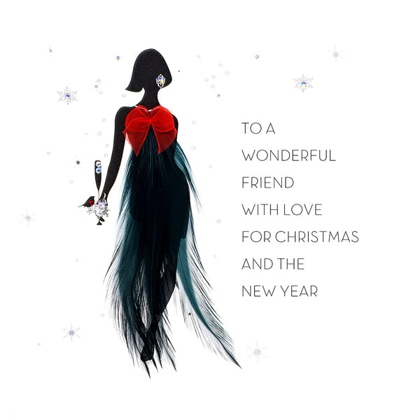 To a Wonderful Friend With Love For Christmas