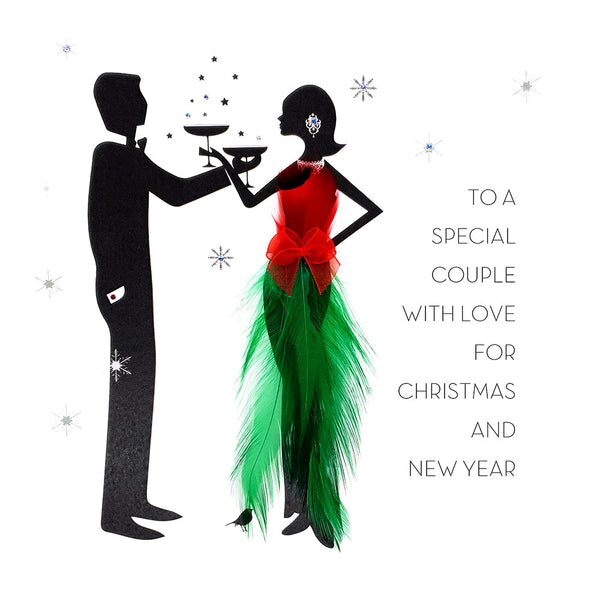 To A Special Couple With Love For Christmas and New Year
