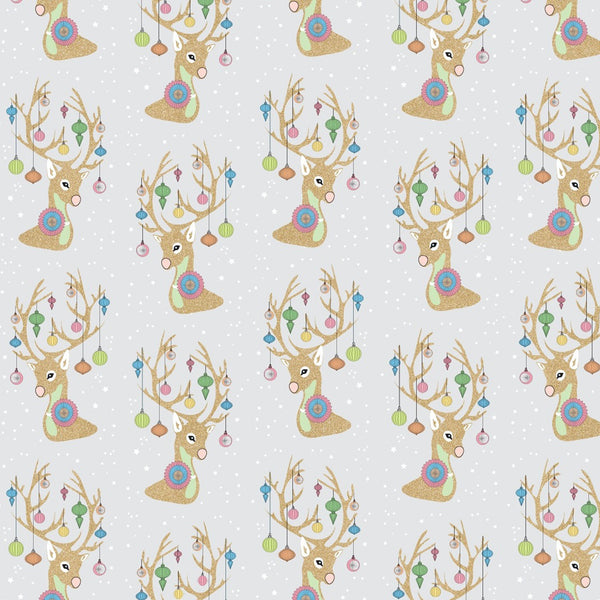 Flat Wrap - Reindeers (3 Sheets)